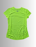 Nike dri-fit t-shirt met korte mouw - kleur geel - mt. S