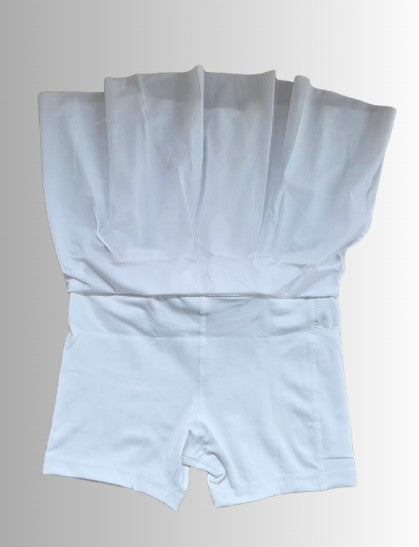 Nike dames Golf - tennis - padel rok met binnenbroek - kleur wit - maat S