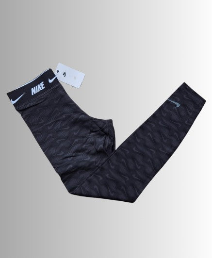 Nike sportswear Pro 365 High‑Rise Tight - kleur zwart/grijs - maat S