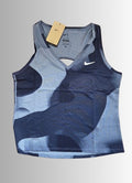 Nike Damen Court Dri-Fit Victory Tennis / Padel Tanktop - Farbe Blautöne - Gr. M