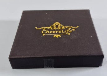 Cheerslife damesarmband, natuursteen in zachte groen‑, crème‑ en bruintinten