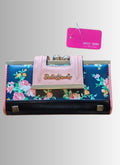 Gladdon Lady Damen Retro Geldbörsen Blumen Schmetterlingsmuster