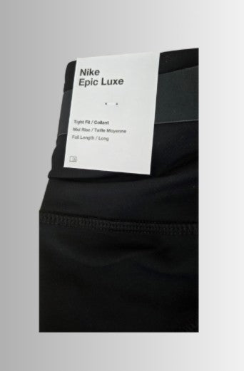 Nike Epic Luxe dames renbroek - kleur zwart - maat L