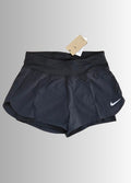 Nike Dri‑FIT dames ren broek met binnenbroek - kleur zwart - maat L
