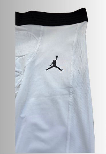 Jordan sport dri-fit compression short - kleur wit / zwart - maat M
