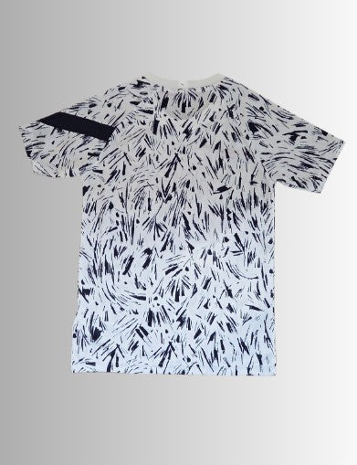Nike kids Frankrijk pre-match training shirt - kleur wit/blauw - maat kids S (128-237cm) 8 a 9 jaar