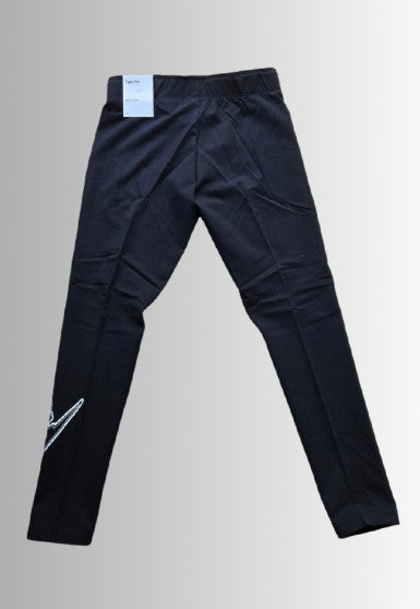 Nike girls Tight Fit Leggings - kleur zwart - maat kids L 146-156cm 12-14jaar