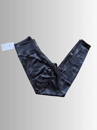 Nike dri-fit camo leggings -kleur donkere grijs tinten - maat S
