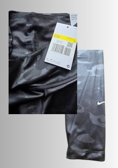 Nike dri-fit camo leggings -kleur donkere grijs tinten - maat S