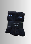 Nike sportsokken zwart set van 6paar - maat 42-46