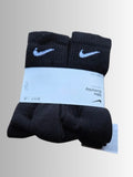 Nike sportsokken zwart set van 6paar - kleur zwart - maat 38-42