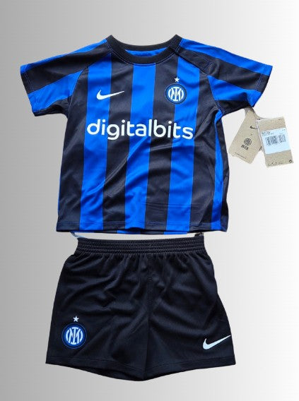 Nike baby unisex Inter Milan thuis shirt-broek-sokken - maat 18-24 maanden