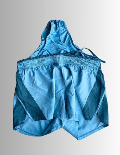 Nike short hardloopbroek dames - Blauw - maat S