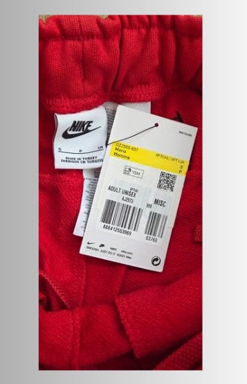 Nike Sportswear man korte broek - kleur rood - maat S