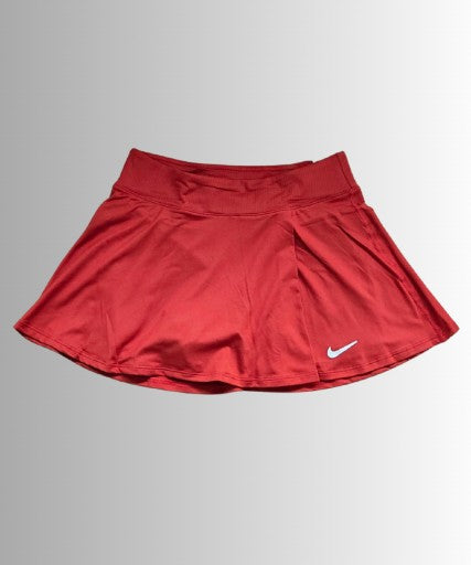 Nike dames Golf - tennis - padel- hockey rok met binnenbroek - kleur rood - maat S