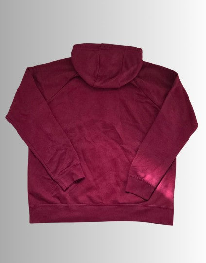 Nike Sportswear Club Full‑Zip Hoodie - Standard Fit - kleur rood - maat XL