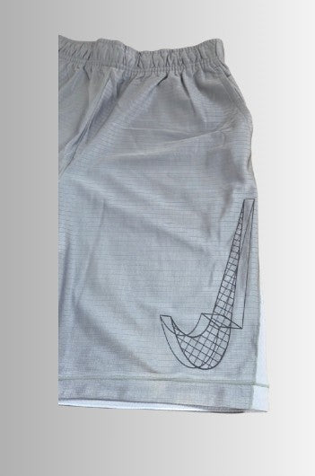 Nike Dri‑FIT Standard Fit Training Short jongens (unisex) - kleur grijs - maat kids XL 158-170cm