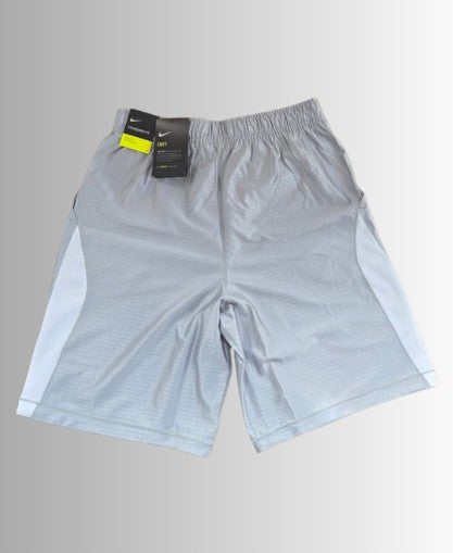 Nike Dri‑FIT Standard Fit Training Short jongens (unisex) - kleur grijs - maat kids XL 158-170cm