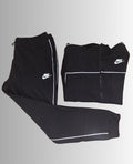 Nike Academy Knit Track Suit (Hoodie + Trainingsbroek) dames (unisex) - kleur zwart/wit - maat M