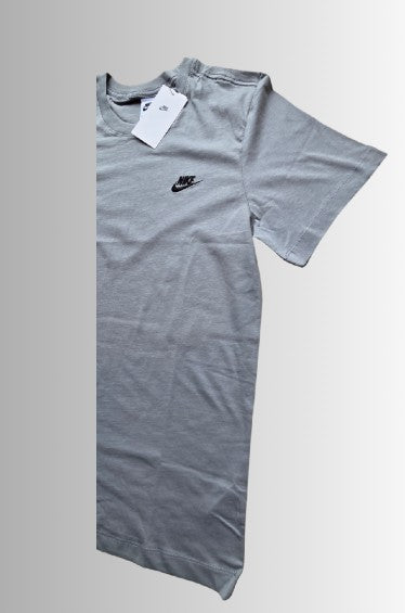 Nike basic sport t-shirt man - kleur grijs - maat M