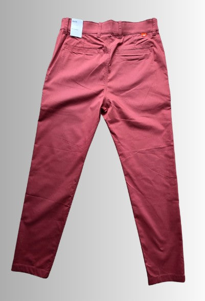 Nike Golf chino pants man - kleur bordeaux rood - maat M (32x34)