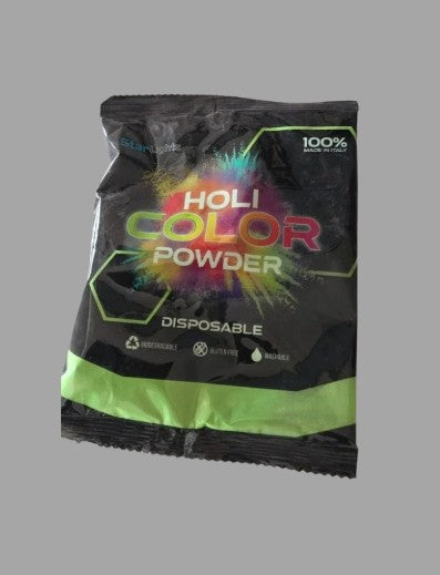 Set van 5 strooi kleur poeder zakjes – 80g – 5 kleuren (Holi Powder)