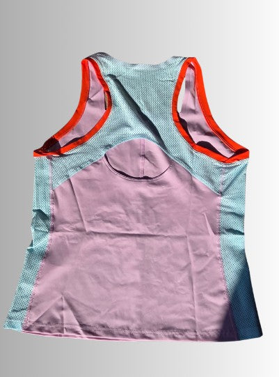 Nike Dri‑Fit Slim Fit Women’s Running/Training Tanktop - kleur lila/l.blauw - maat L