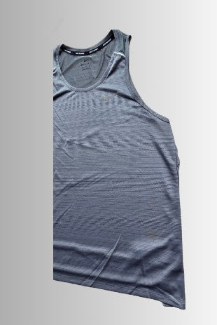 Nike Dri‑Fit Running Tanktop heren standard fit - kleur grijs - maat XL