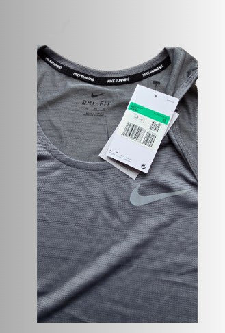 Nike Dri‑Fit Running Tanktop heren standard fit - kleur grijs - maat XL