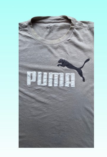 Grade-A: Puma T-shirt - kleur licht grijs - maat XL