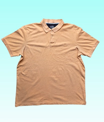 Grade-A: Chaps polo - kleur oranje/zalm roze - maat XL