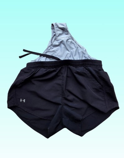A-grade Under Armor hardloopbroek - kleur zwart - Maat S/M