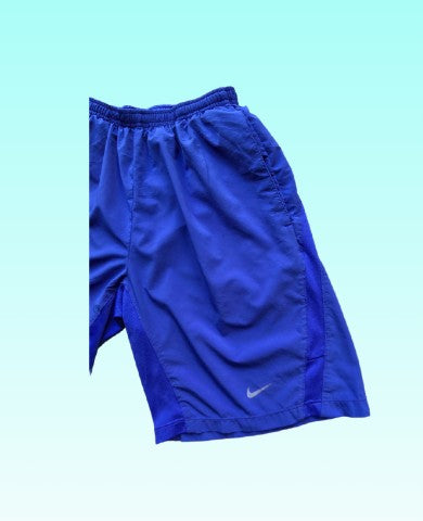 Grade-A: Nike sportbroek dri-fit - kleur blauw - maat S