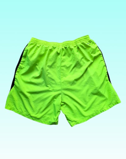 Grade-A: Nike sportbroek dri-fit - kleur fel geel / zwart - maat L