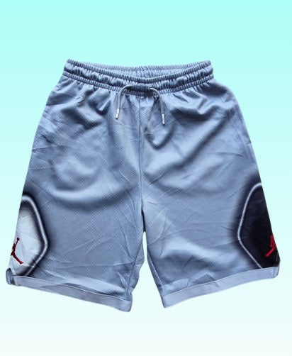 Grade-A: Jordan kids korte broek - kleur grijs - Maat 163-175cm (13-15jaar)