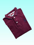 Grade-A: Poloshirt Puma - Wijnrood/paars - maat L
