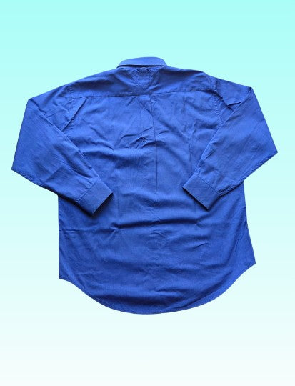 Grade-A Tommy Hilfiger overhemd - kleur blauw - maat L