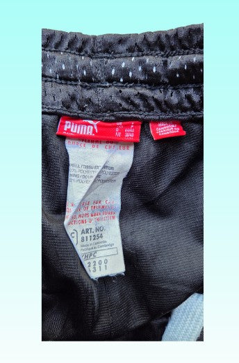 Grade-A: Puma korte broek - kleur zwart / wit - maat eu: M