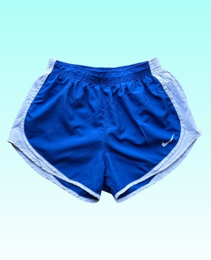 Grade-A: Nike unisex hardloopbroek - kleur blauw/l.blauw - maat M