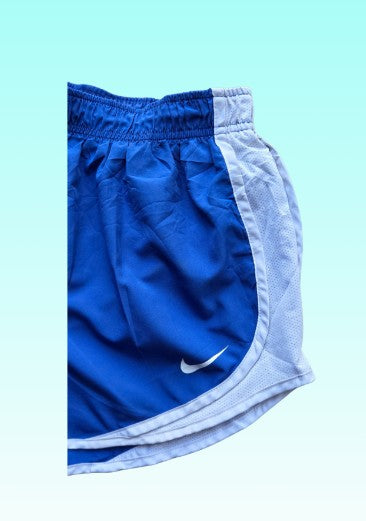 Grade-A: Nike unisex hardloopbroek - kleur blauw/l.blauw - maat M