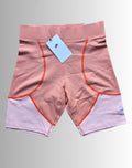 Nike w gfx bke short - dames fietsbroek kleur roze - maat S