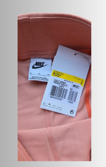 Nike w gfx bke short - dames fietsbroek kleur roze - maat S