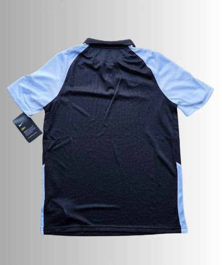 Nike kids poloshirt dri-fit - maat zwart/wit - maat kids XL (158-170cm)