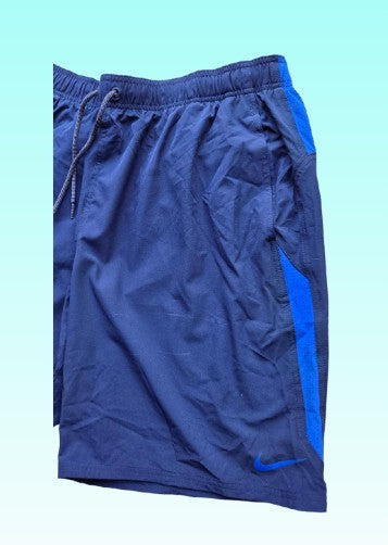 Grade-A: Nike sportbroek - kleur donker blauw/ blauw - maat XXL