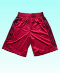 Grade-A: Adidas korte broek heren - kleur rood/zwart - maat M