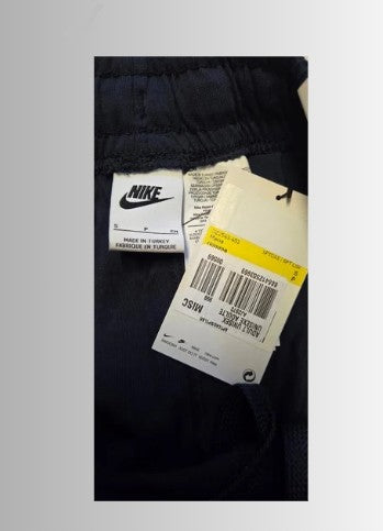 Nike korte broek - kleur donker blauw - maat S