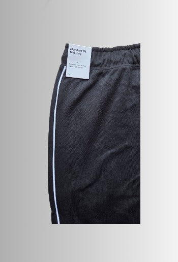 Nike jogger sportbroek - kleur zwart / wit - maat S