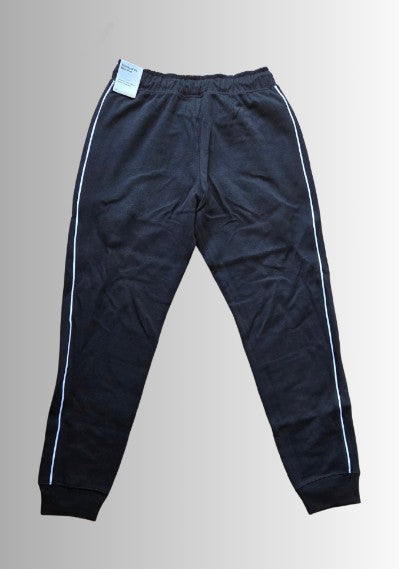 Nike jogger sportbroek - kleur zwart / wit - maat S