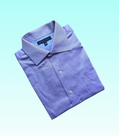 A-grade: Tommy Hilfiger heren overhemd - kleur Lila - maat XL