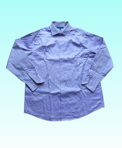 A-grade: Tommy Hilfiger heren overhemd - kleur Lila - maat XL